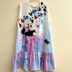 Rare BLACKMILK x LORA ZOMBIE Frill Dress sz L